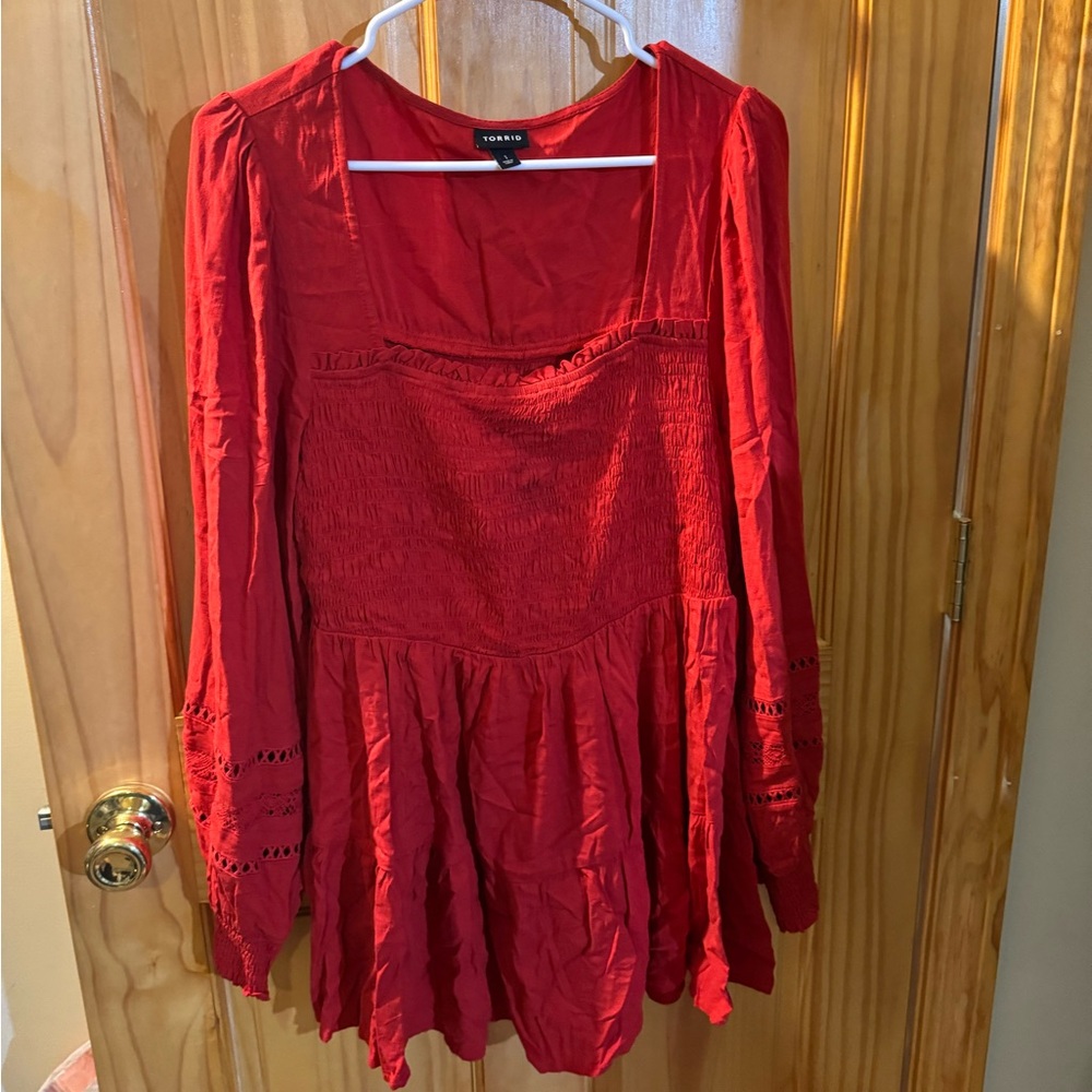 Babydoll detail top